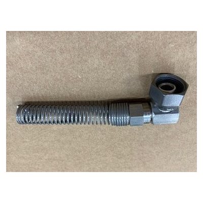 Hose Fitting 3/8" Od X 1/4" X 3/8" Nps(F) Swivel, 90