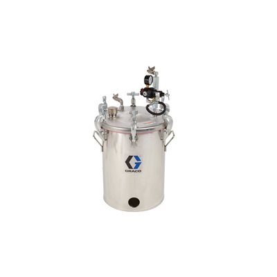 5 Gal SS Press Tank No Agitator, Low Pressure