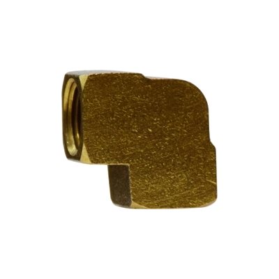 1/4 Female Elbow, Heavy Forged Brass