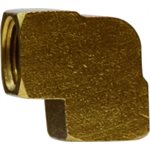 1/2 Female Elbow, Heavy Forged Brass