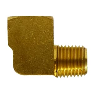 1/4 Street Elbow, Heavy Forged Brass