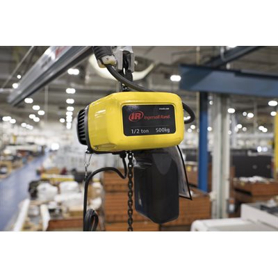 2 ton Electric Hoist, 3 Phase, 10’ Lif