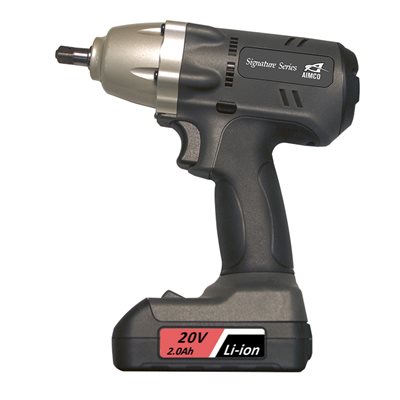 Signature Series Shut-Off Impact Cordless Tools Impact Driver Pistol W/Bail Shut Off 3/8" 15-55Nm