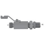 Ball Valve, 3/8" Nps(M) X 3/8" Nps(M) Rb