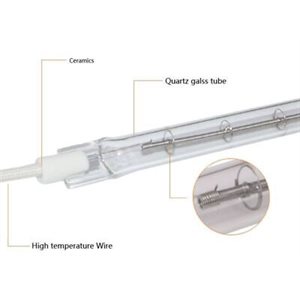 IR Lamp, 480V, 3650W